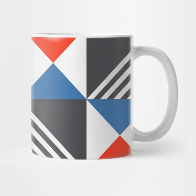 Geometric Triangle Lines Pattern by Tobe_Fonseca